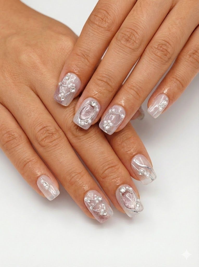 *SHORTIE* Lil' Pearly Powder Fairy